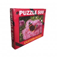 Puzzle 500 Parça Kelebek Resimli Puzzle 500 Parça Kelebek Resimli