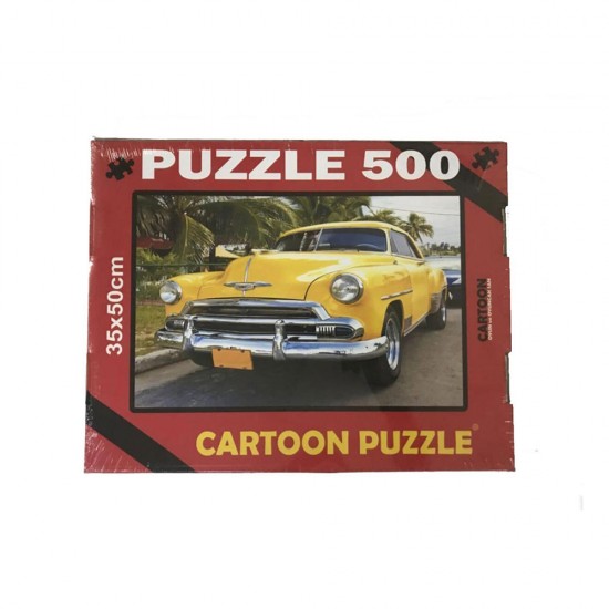 Puzzle 500 Parça Otomobil