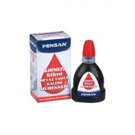 Beyaz Tahta Kalemi Mürekkebi Kırmızı 60 Ml