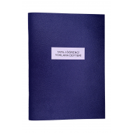 Yatılı Öğrenci Yoklama Defteri 25x35 Boyutunda Sert Karton Kapak 50 Yaprak