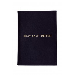 Öğrenci Aday Kayıt Defteri Bez Ciltli 100 Yaprak A4