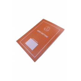 Ders Defteri 8 Derslik Yoklama Fişli Plastik Kapak