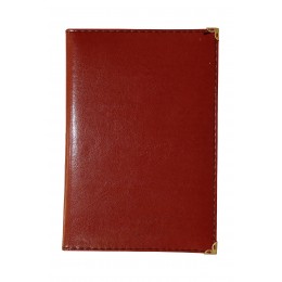 Gürpaş Suni Deri Kapaklı Modelist Defteri 17X24 Çizgili Kahverengi