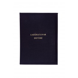 Laboratuvar Defteri Bez Ciltli Çift Yönlü 100 Yaprak 25x35 cm