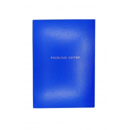 Poliklinik Defteri Cilt Bezli 100 Yaprak